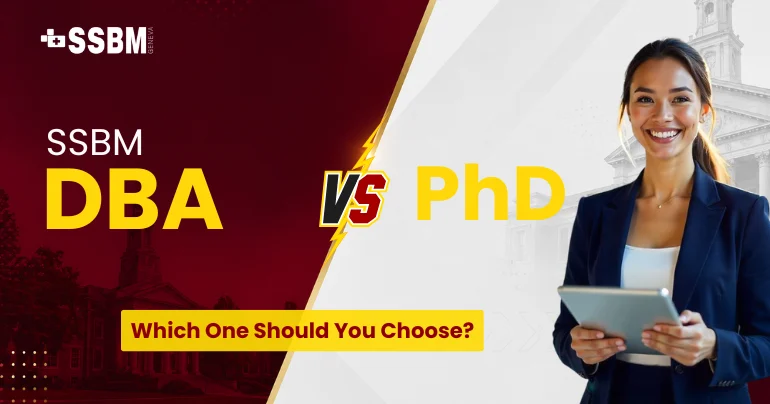 SSBM DBA vs phD