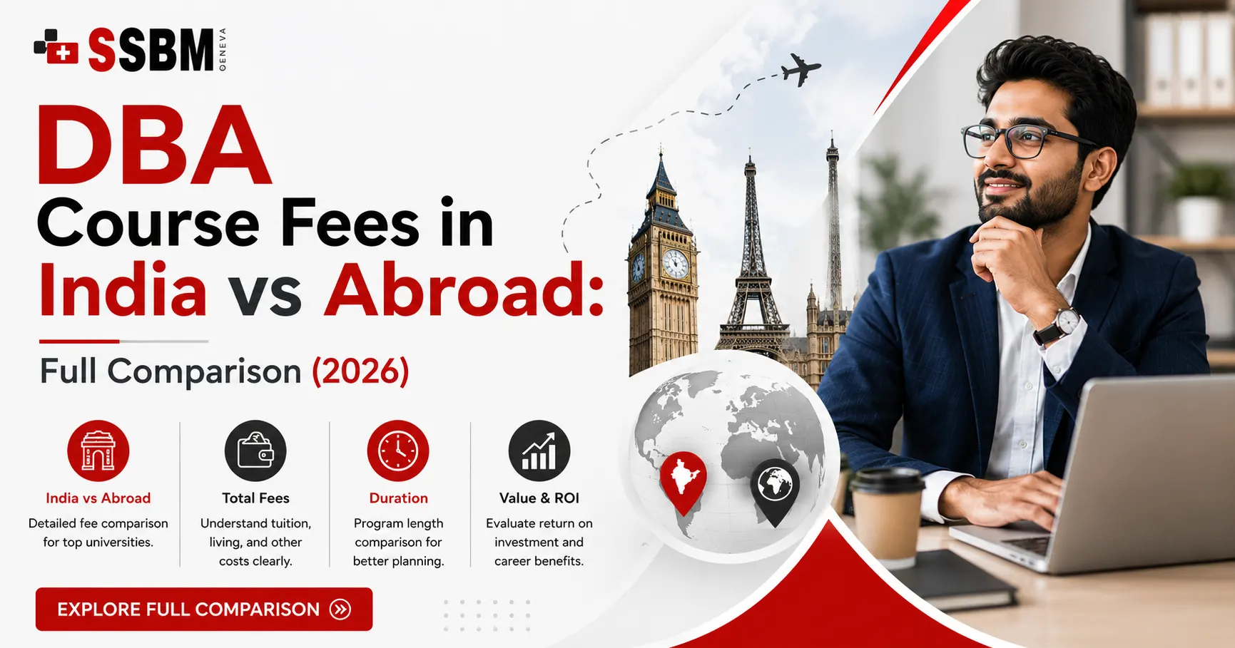 DBA Course Fees in India vs Abroad